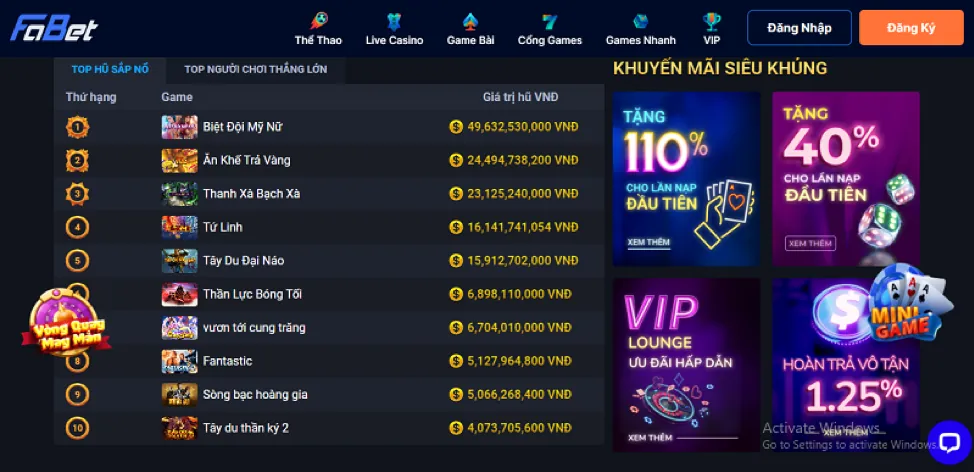 Video Slots Hiện Đại